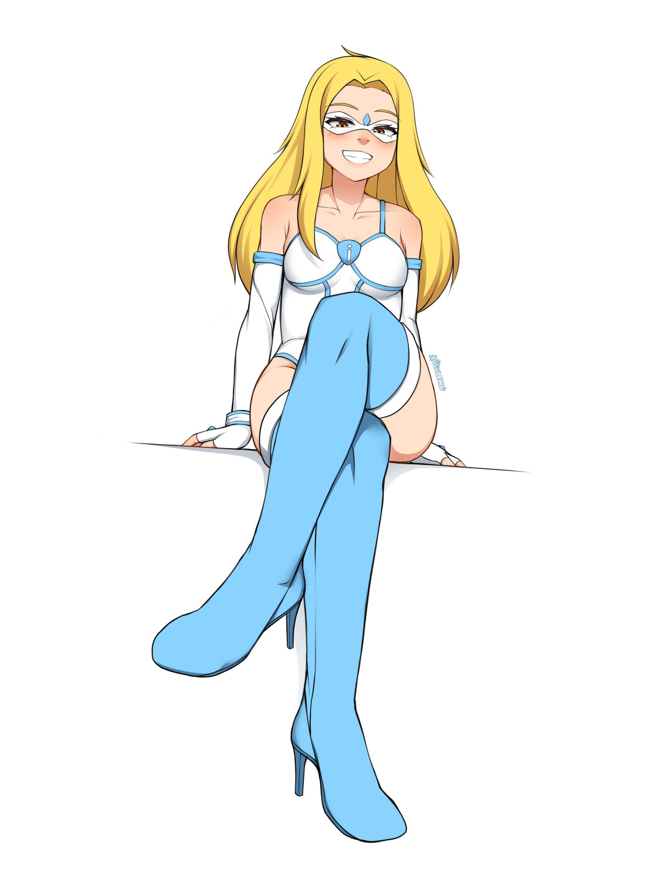 imperia blue boots lululewd